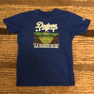 LA Dodgers Bleed Blue shirt